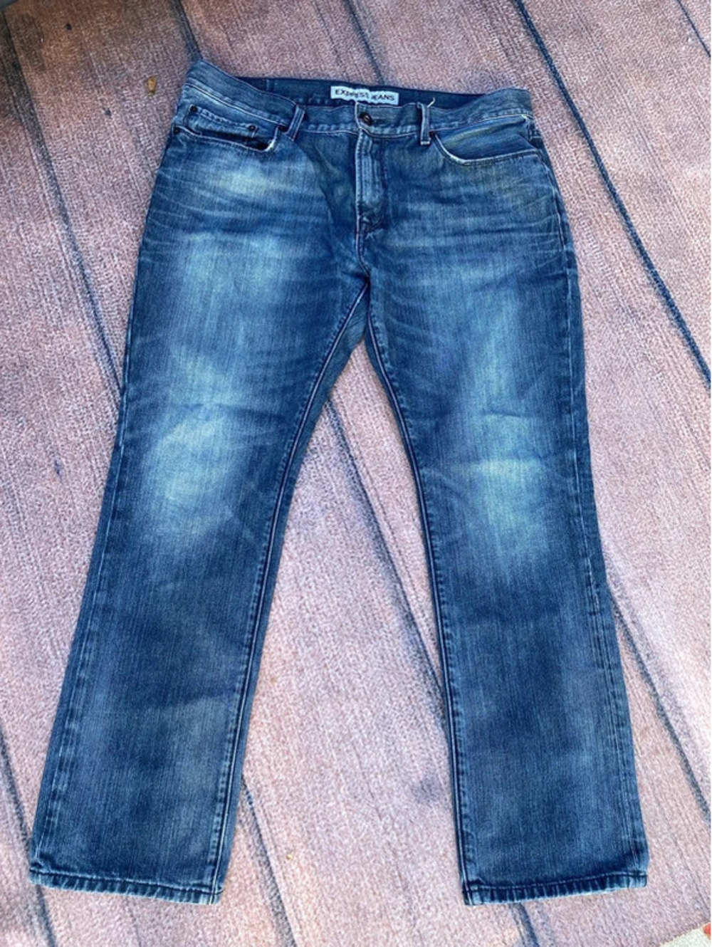 Men's jeans Express Rocco vintage y2k 100% cotton 36x32 excellent condition